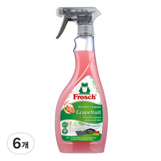 프로쉬 자몽 다목적 세정제, 500ml, 6개