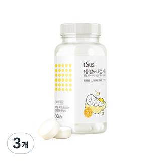 아이앤어스 1종 발포세정제 30p, 120g, 3개