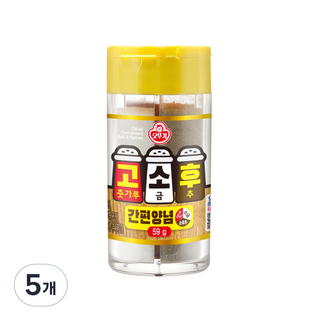 오뚜기 고소후 간편양념, 59g, 5개