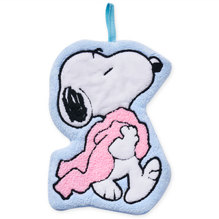 ONEDER 旺達棉品 史努比立體造型擦手巾, 1個, 可愛風