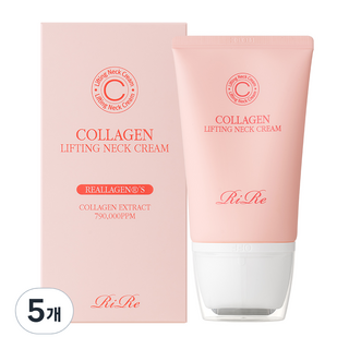 RiRe 膠原蛋白緊緻頸霜, 120g, 5個