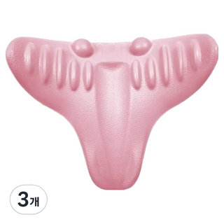 HeraJin 頸部按摩枕 21 x 19 cm, 粉紅色, 3個