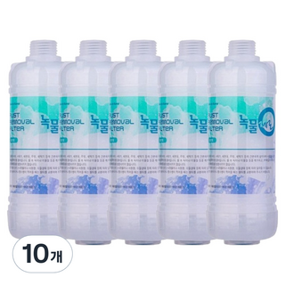 샤워기 필터 알뜰 대, 10개, 무향