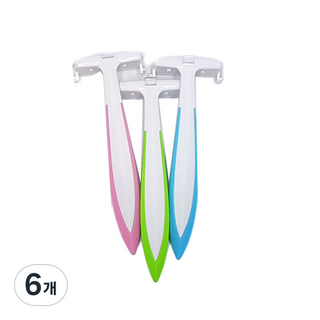 인파우치 바디제모기, 랜덤발송, 6개