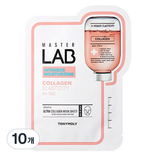 TONYMOLY Master Lab 膠原蛋白面膜, 10個, 1入