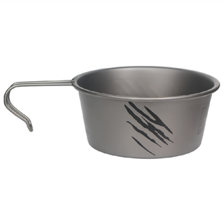 CAMPING ACE 野樂 魔物獵人聯名 雪拉杯 450ml, 1個, 鈦色