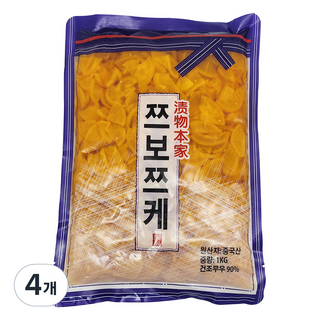 Hana Toho Food 壺漬, 1kg, 4個