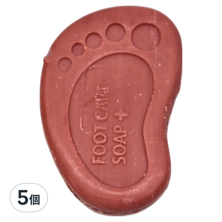 ROYALLIN 蘿林嚴選 日本腳氣皂 除汗款 紅色, 84g, 5個