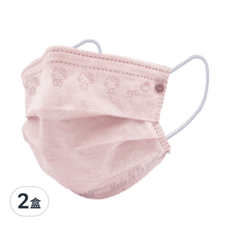 MITENXIN 天心生醫 情境鋼印口罩, 溫暖粉, 30片, 2盒