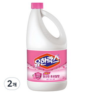 유한락스 후로랄, 2L, 2개