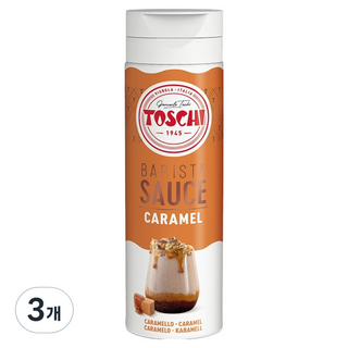 TOSCHI 焦糖醬, 3個, 500g