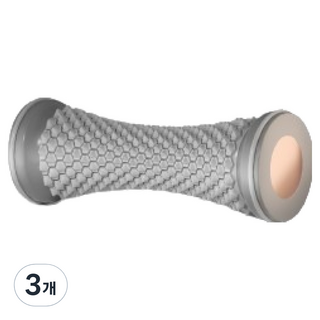 POTENKIT 每日按摩滾輪 19.5 x 8 cm, 3個, 灰色