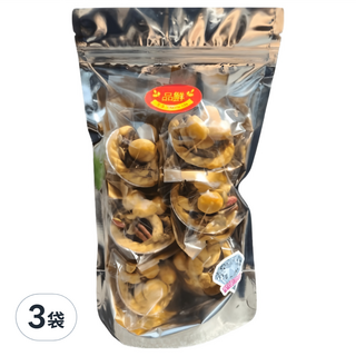 品鮮生活 法式藍帶夏威夷豆堅果塔 6個, 180g, 3袋