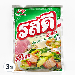 AJINOMOTO 味之素 RosDee豬肉風味調味粉, 3個, 400g