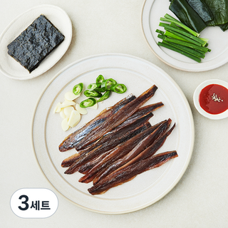 바다보소 구룡포 손질과메기 5미(10쪽 내외) 야채세트 292g, 3세트