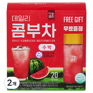 Danongwon 每日康普茶 西瓜, 5g, 20入, 2個