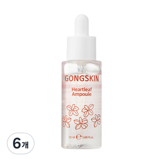 魚腥草安瓶, 50ml, 6個