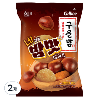 해태제과 구운 밤, 110g, 2개
