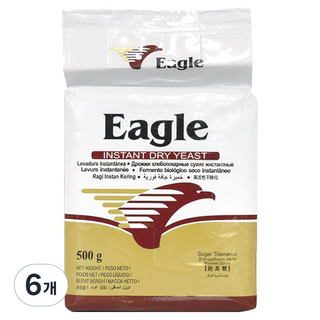 EaGLE 速發乾酵母, 6個, 500g