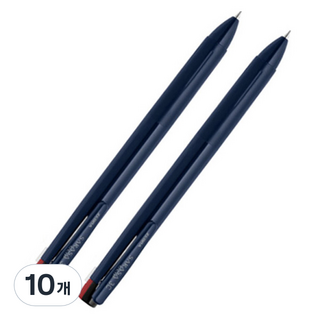 사라사 클립 3색 펜 0.5mm, 다크블루, 10개