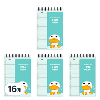 KAKAO FRIENDS KF上鐵彈簧單字本 100頁, 管子, 16個