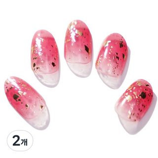 La Cuvee Maison Angel Hennec 凝膠美甲藝術貼紙, 2個, 香檳派對