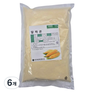B Home Baking 玉米粉, 6個, 500g
