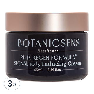 보타닉센스 리젠 인듀싱 크림 (건성용), 3개, 65ml