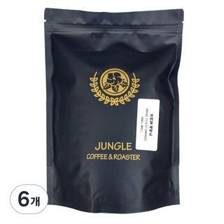 Jungle International 巴西喜拉朵 6入, 咖啡原豆(未研磨), 500g, 6個