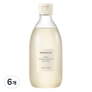 아로마티카 서렌 바디워시 라벤더 앤 마조람, 300ml, 6개