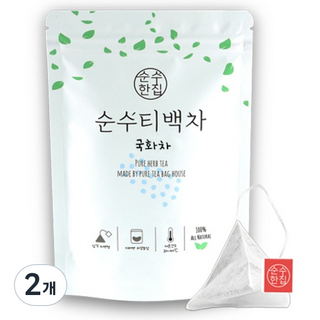 순수한집 국화차 티백, 0.5g, 10개입, 2개