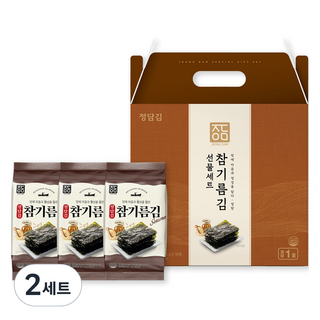 정담김 정담 참기름김 1호 선물세트 18p, 2세트
