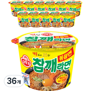 오뚜기 참깨라면 볶음면 110g, 36개