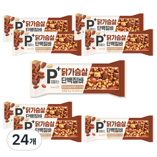 P Plus 雞胸肉蛋白棒堅果, 368g, 3盒