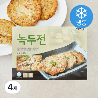 자연에찬 녹두전 (냉동), 300g, 4개