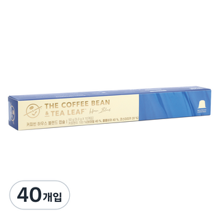 The Coffee Bean House Blend咖啡膠囊, 5g, 10顆, 4盒