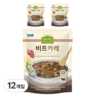 상하키친 비프카레, 170g, 12개입