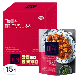 The Mishik 匠人 麻婆豆腐蓋飯醬汁, 15個, 150g