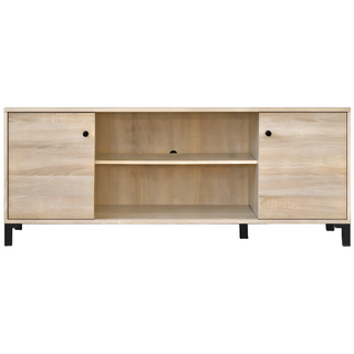 HOPMA 合馬家具 工業風二門電視櫃 收納櫃 台灣製造 F-IN121PMS-R1, 淺橡木（漂流木）