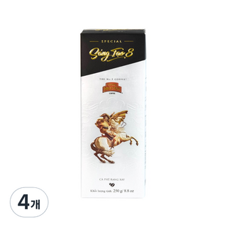 TRUNG NGUYEN Legend G7香塔拉8研磨咖啡, 250g, 4個, 手沖咖啡