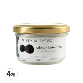ARTIGIANI DEL TARTUFO 黑松露鹽, 100g, 4個