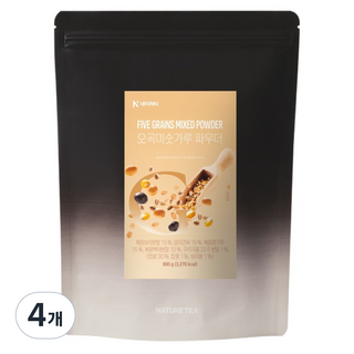 Nature Tea 五穀米穀物粉, 800g, 4個, 1入