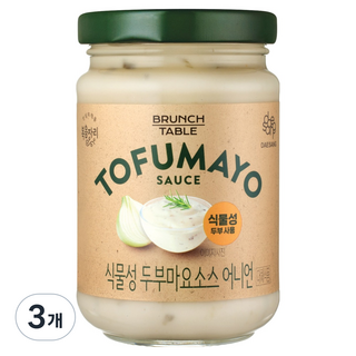 Bokumjari 洋蔥豆腐美乃滋醬, 190g, 3個