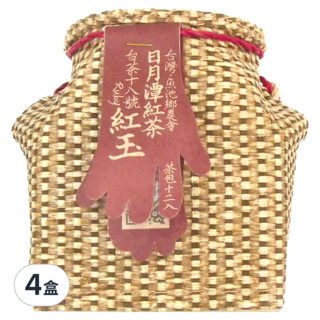 南投魚池農會 懷古茶簍 日月潭紅玉, 2g, 12個, 4盒