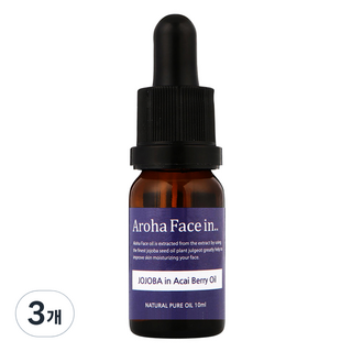 Aloha Face In巴西莓油, 10ml, 3個