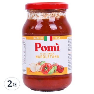 Pomi 拿坡里義大利麵醬, 2個, 400g