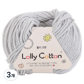 앵콜스 롤리코튼 뜨개실, 76 스톤, 3개