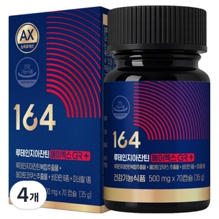 뉴트리원 루테인 지아잔틴 164 에이엑스, 70정, 4개