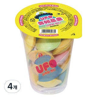 Astra UFO 酸糖, 25g, 4個