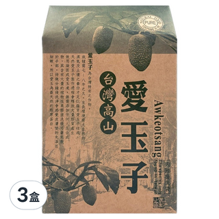台灣高山 愛玉子, 120g, 3盒